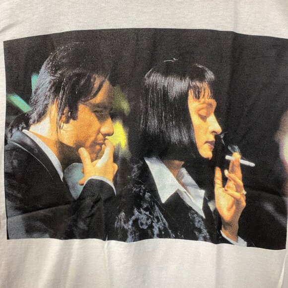 Pulp Fiction Mia Wallace and Vincent Vega T-Shirt Small - Picture 4 of 6